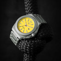Thumbnail for NO115SS - NOBLE SILVER / YELLOW WATCH