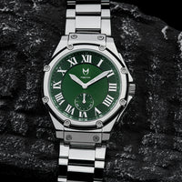 Thumbnail for AU132SS - ULTRA SLIM SILVER / GREEN