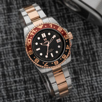 Thumbnail for VO117SS - VOYAGER SILVER / BROWN WATCH
