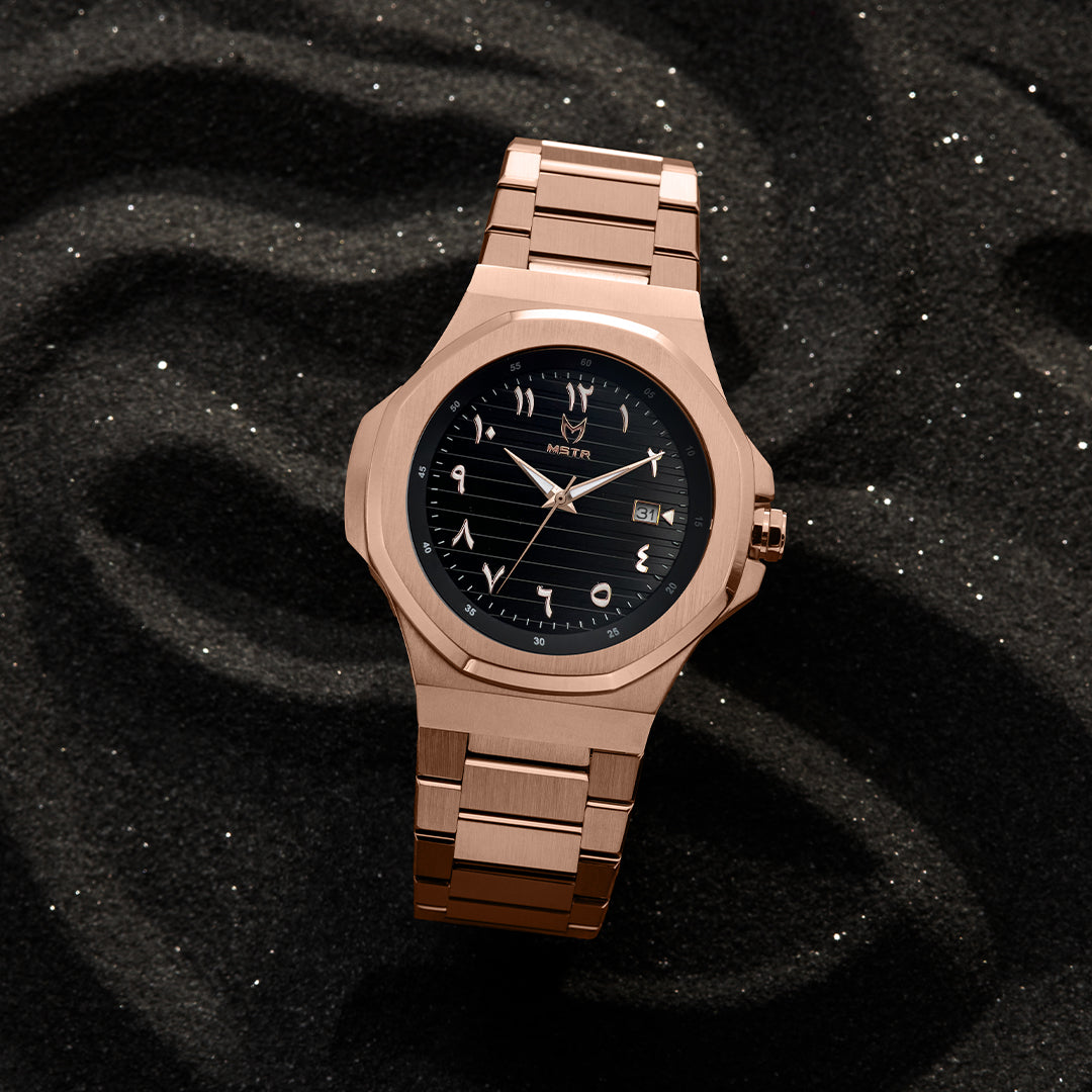 DS105SS - DAY TRIP STEEL ROSE GOLD WATCH