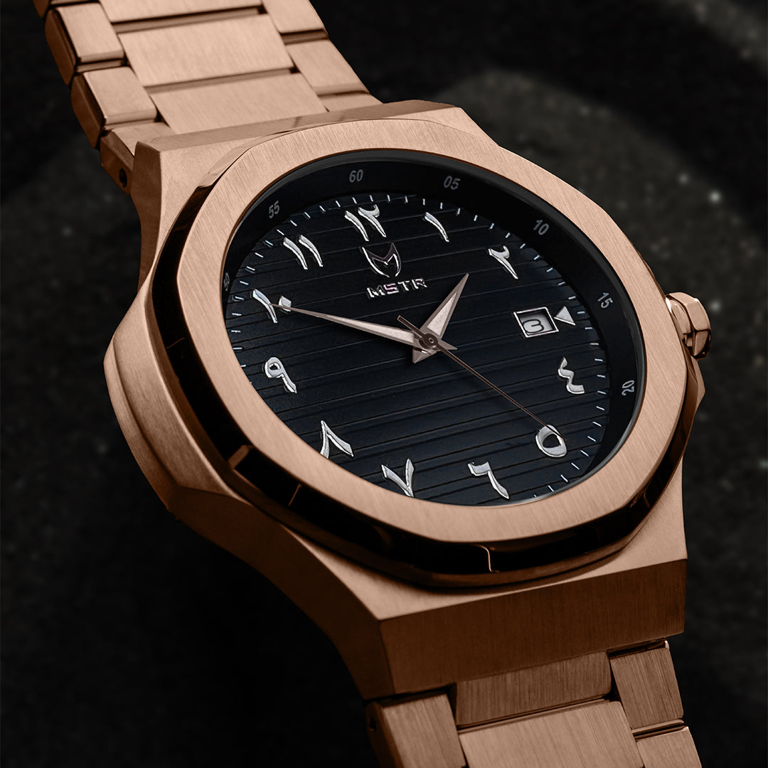 DS105SS - DAY TRIP STEEL ROSE GOLD WATCH