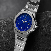 Thumbnail for DS103SS - DAY TRIP STEEL SILVER & BLUE WATCH