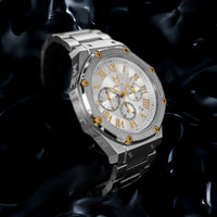Thumbnail for AM1045SS - AMBASSADOR SILVER & GOLD WATCH