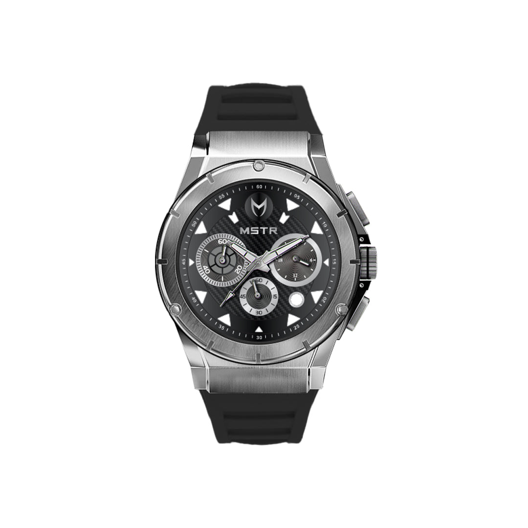 AM278BRB - MK SILVER BRUSHED WATCH
