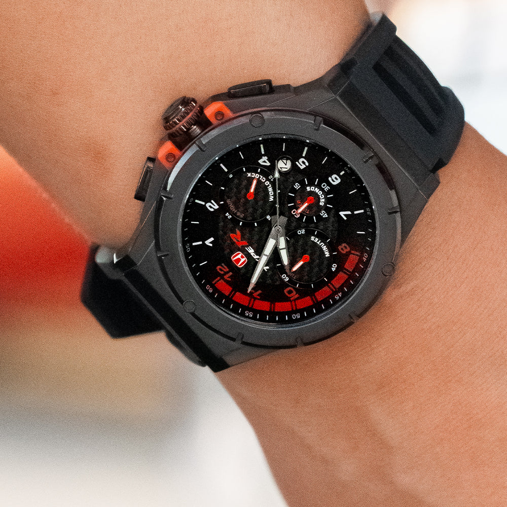 AM285TR - MK CRYSTAL BLACK TYPE R WATCH