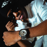 Thumbnail for AM1045SS - AMBASSADOR SILVER & GOLD WATCH