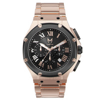 Thumbnail for MSTR Ambassador 139SS Rose gold and black watch front render