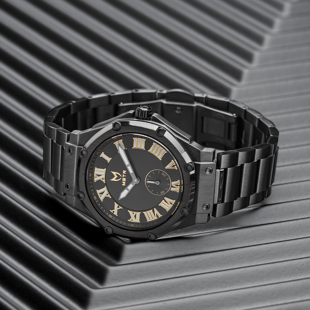 AU140MV2 - 37MM ULTRA SLIM GUNMETAL / BLACK