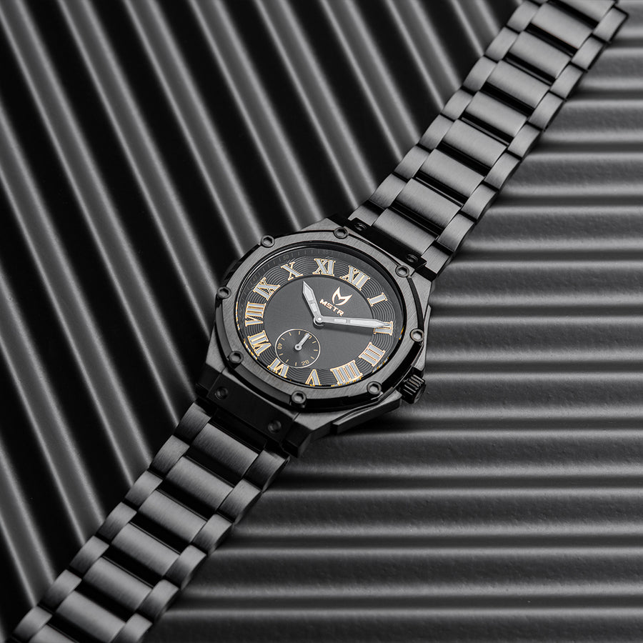 AU140MV2 - 37MM ULTRA SLIM GUNMETAL / BLACK