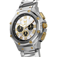 Thumbnail for AM1046SS - AMBASSADOR SILVER & GOLD WATCH
