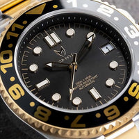 Thumbnail for VO105SS - AUTO VOYAGER SILVER / BLACK & GOLD / SS BAND