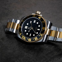 Thumbnail for VO105SS - AUTO VOYAGER SILVER / BLACK & GOLD / SS BAND