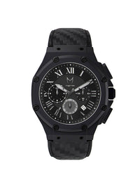 Thumbnail for AM1023LB - AMBASSADOR BLACK / BLACK / LEATHER BAND