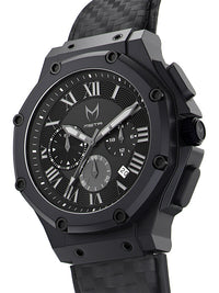 Thumbnail for AM1023LB - AMBASSADOR BLACK / BLACK / LEATHER BAND