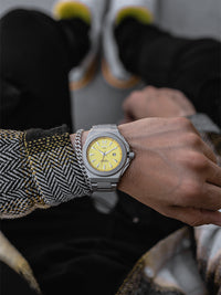 Thumbnail for NO115SS - NOBLE SILVER / YELLOW WATCH