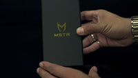 MSTR Ambassador 1036CF Black watch with carbon fiber band unboxing video