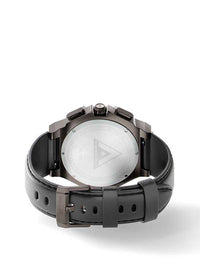 Thumbnail for AM1015LB - AMBASSADOR CHOCOLATE BRUSHED / BROWN LEATHER BAND