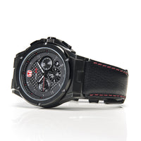 Thumbnail for AM236TR - MK3 BLACK / BLACK CF / LEATHER BAND (Honda Type R)