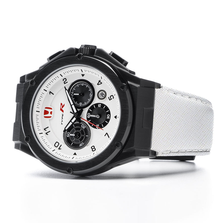 AM242TR - MK3 BLACK / CHAMPIONSHIP WHITE / LEATHER BAND