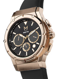 Thumbnail for AM262LB - MK4 ROSE GOLD WATCH / BLACK LEATHER BAND