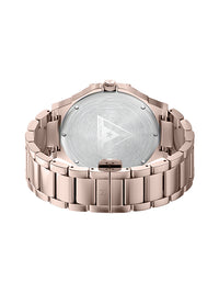 Thumbnail for MSTR Ambassador Ultra Slim AU141SS Rose gold and white back watch render