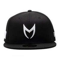 Thumbnail for CAP106 - MSTR FITTED HAT / BLACK & WHITE