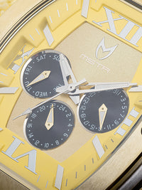 Thumbnail for MJ126SS - MAJOR SILVER / GOLD / STEEL BAND