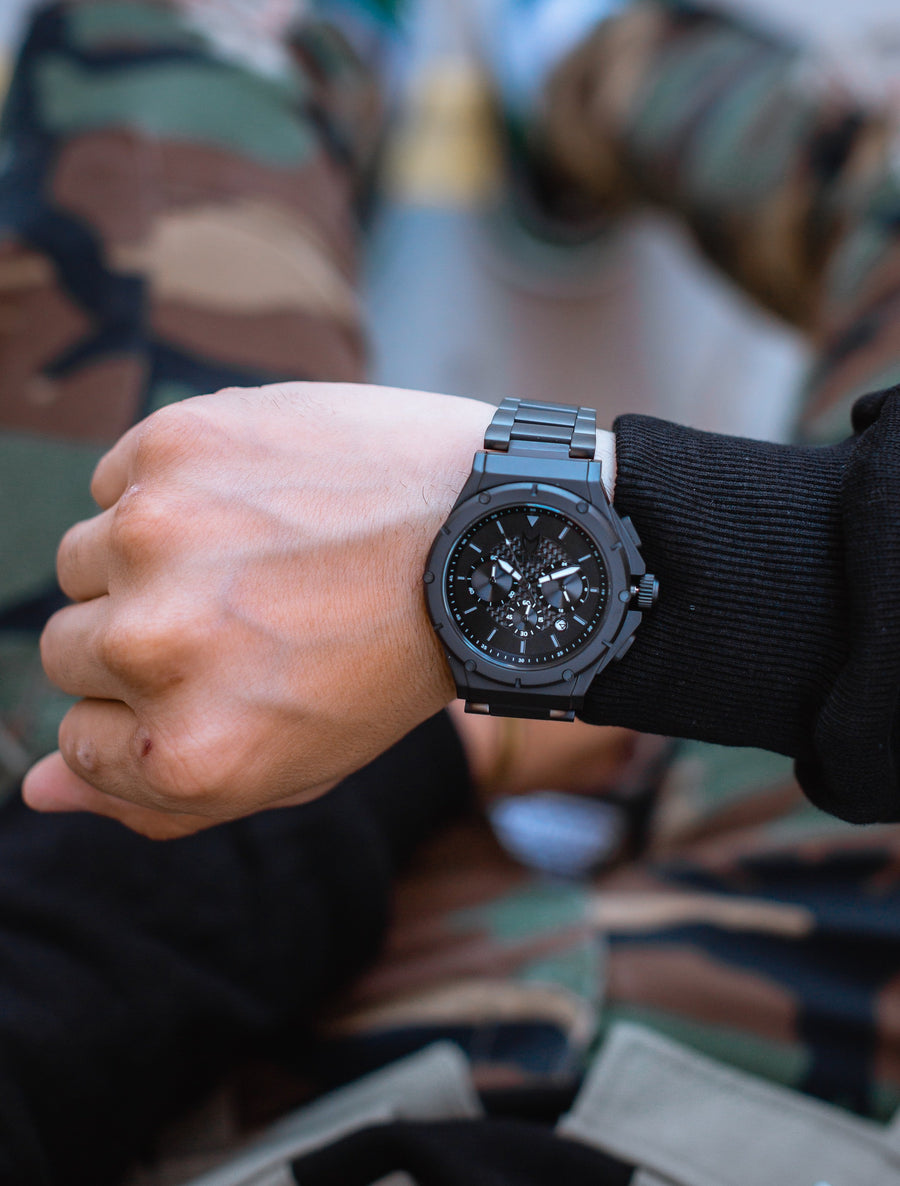 black on black watch