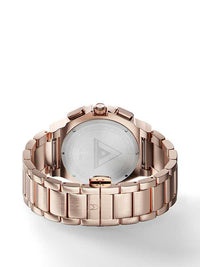 Thumbnail for AM177SS - AMBASSDOR ROSE GOLD / RED / SS BAND