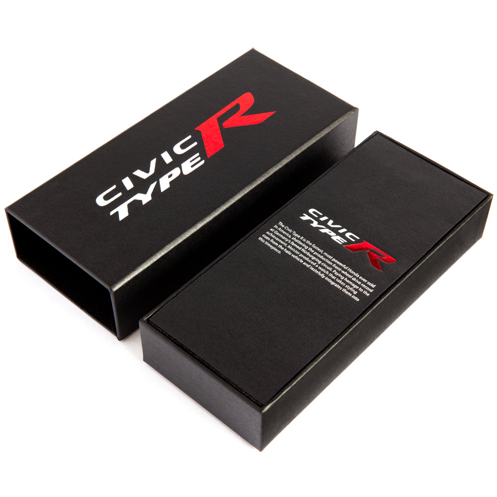 AM236TR - MK3 BLACK / BLACK CF / LEATHER BAND (Honda Type R)