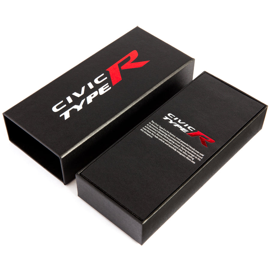 AM236TR - MK3 BLACK / BLACK CF / LEATHER BAND (Honda Type R)
