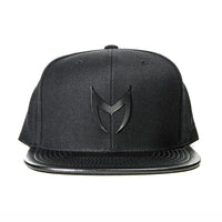 Thumbnail for MSTR X Mitchell & Ness Snapback Hat - Black on Black