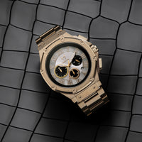 Thumbnail for MSTR Ambassador 1039ss silver gold watch