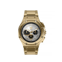 Thumbnail for MSTR Ambassador 1039ss silver gold watch front render