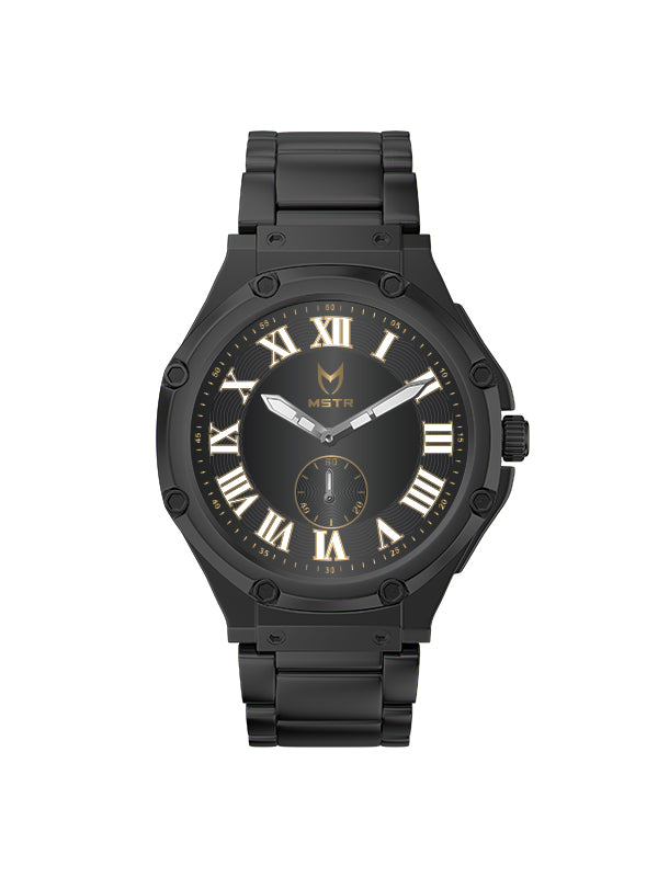 MSTR Ambassador Ultra Slim AU140MV2 gunmetal front watch render