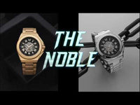 MSTR Noble Automatic NO111SK gold watch video
