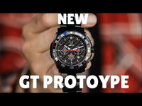 GT002LB - GT GOLD / BLACK / LEATHER BAND