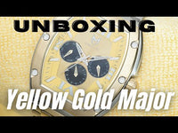 MJ126SS - MAJOR SILVER / GOLD / STEEL BAND