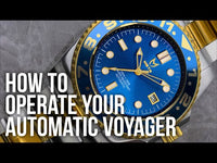 VO116SS - VOYAGER SILVER / BLUE WATCH