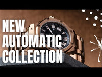 AM314SS - AUTOMATIC ROSE GOLD / STEEL BAND