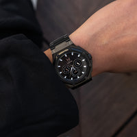 Thumbnail for all black watch on wrist