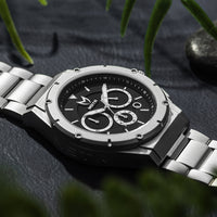 Thumbnail for AM263SS - MK4 SILVER WATCH / BLACK / STEEL BAND