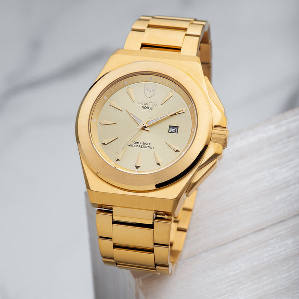NO113SS - NOBLE GOLD WATCH – MSTR