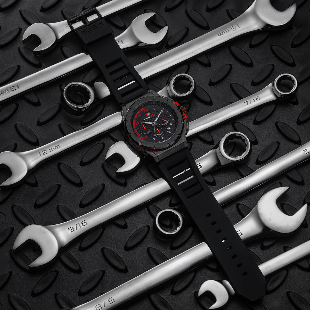 AM285TR - MK CRYSTAL BLACK TYPE R WATCH โ MSTR