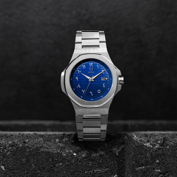 Freestyle Metallic Silver Watch with Blue Dial Freestyle Watch Women 28mm Silver Tone Blue Dial Date 50M | eBay main image 2