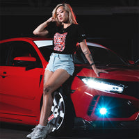 Thumbnail for TYPE R CAMO BOX TEE - BLACK