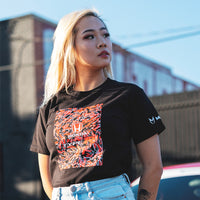 Thumbnail for TYPE R CAMO BOX TEE - BLACK