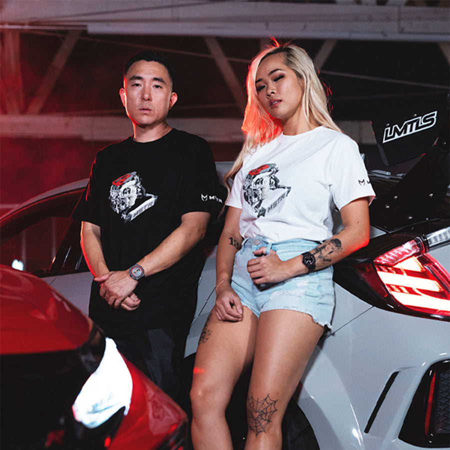 TYPE R ENGINE TEE - WHITE