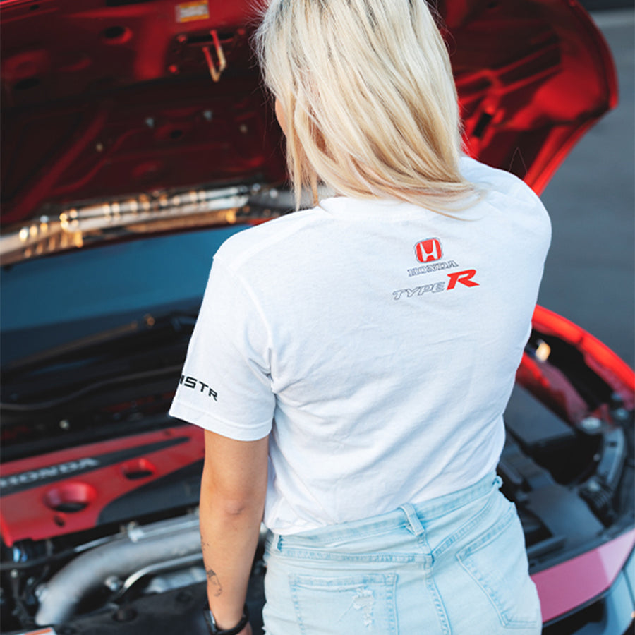 TYPE R ENGINE TEE - WHITE