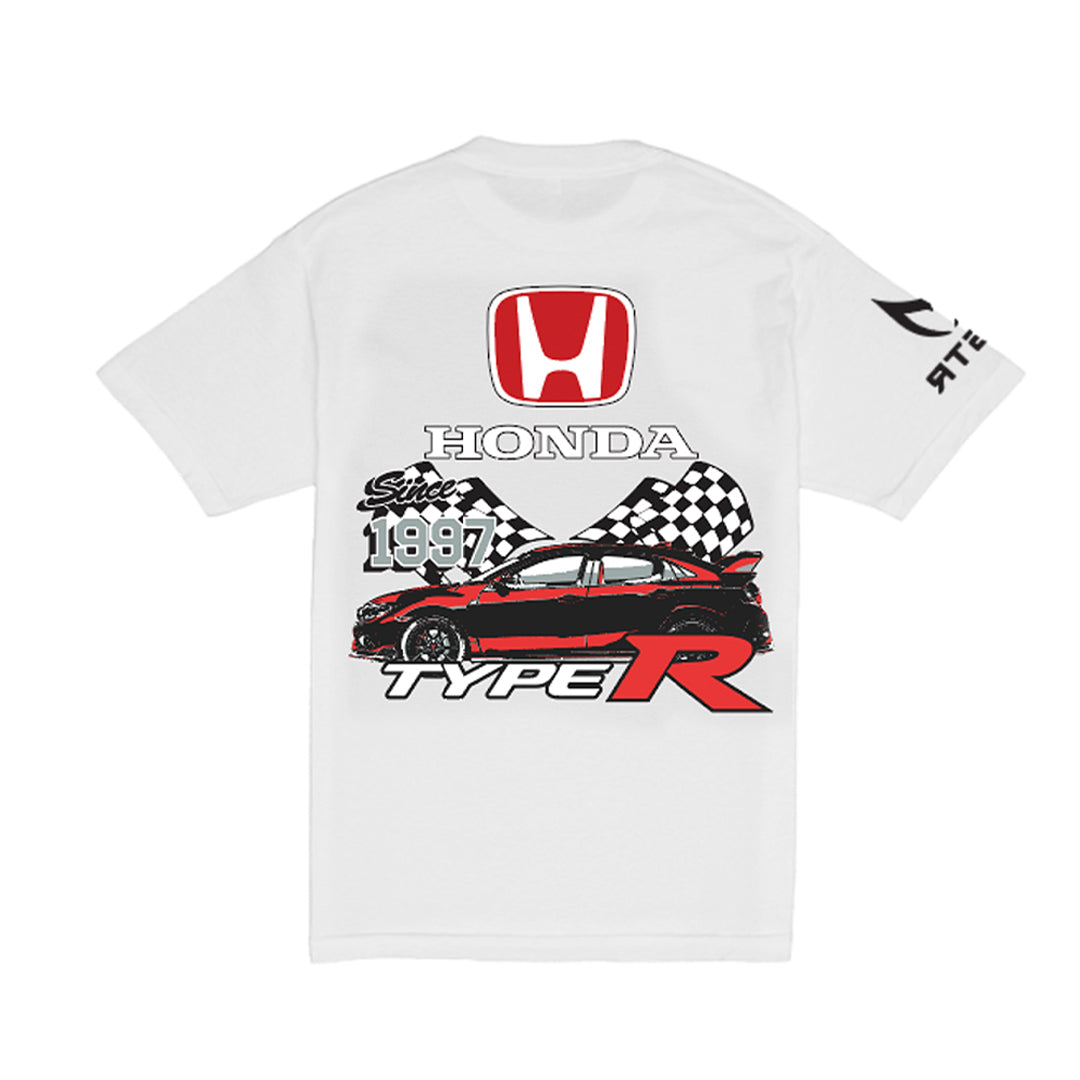 TYPE R RACER TEE - WHITE